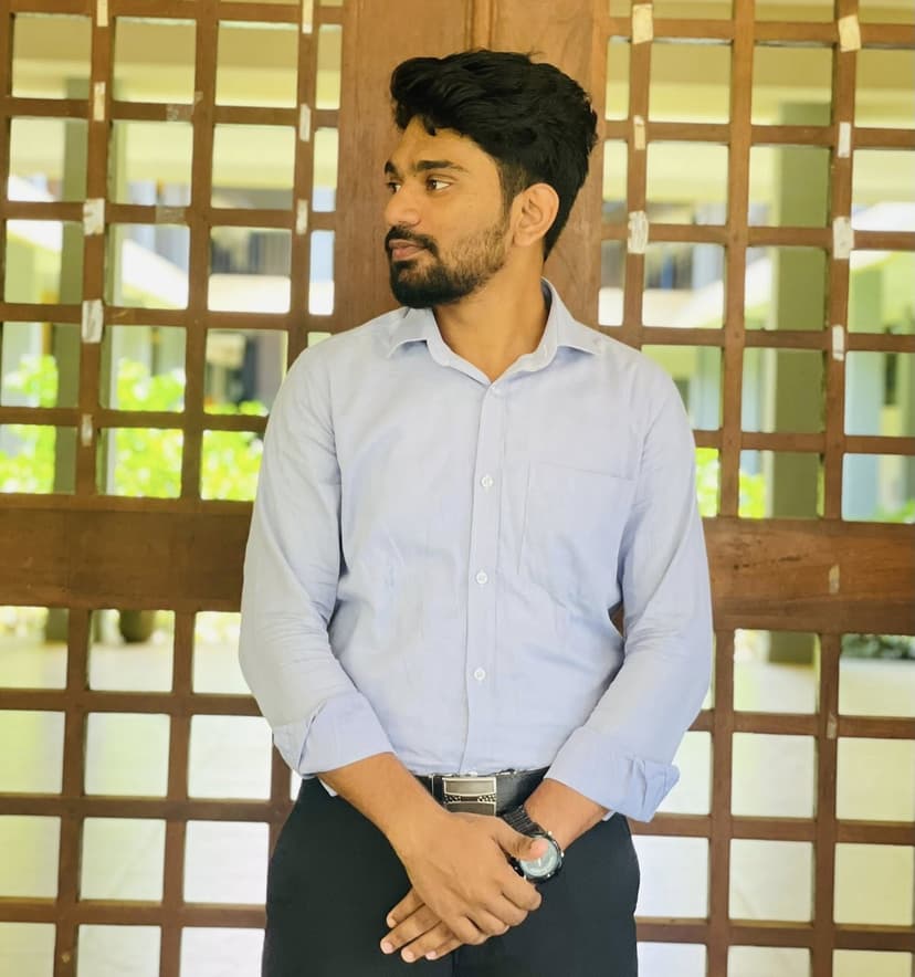Portrait of Deshapriya D.M.K.N, founder of WEBz